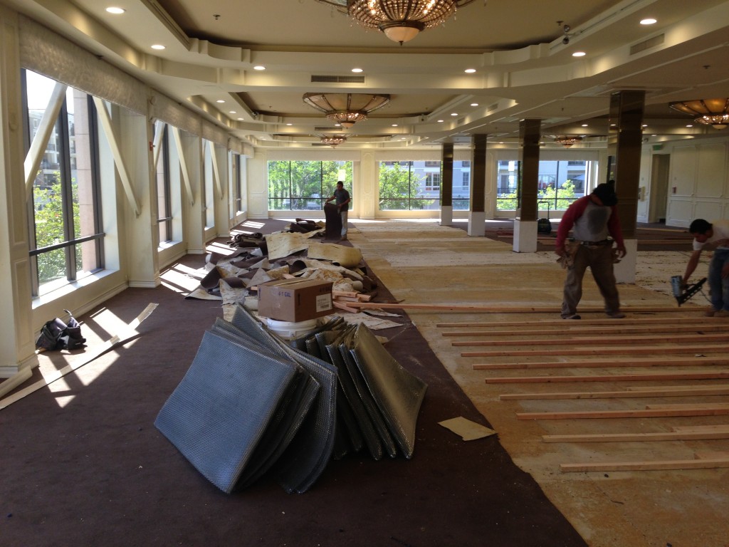 Brandview Ballroom Carpet Remodel-2