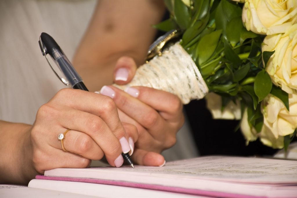 How to get a marriage license california