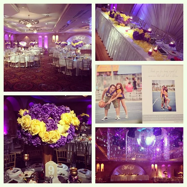 labanquetslakerthemewedding