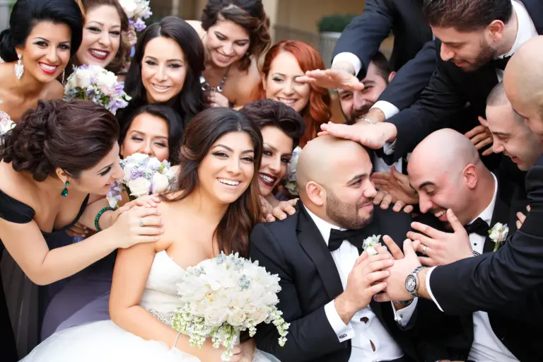 Real Weddings: Angineh & Hambeik’s Sparkling Family-Filled Nuptials