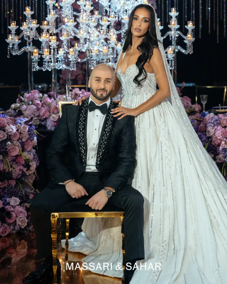 Massari and Sahar wedding at L.A. Banquets